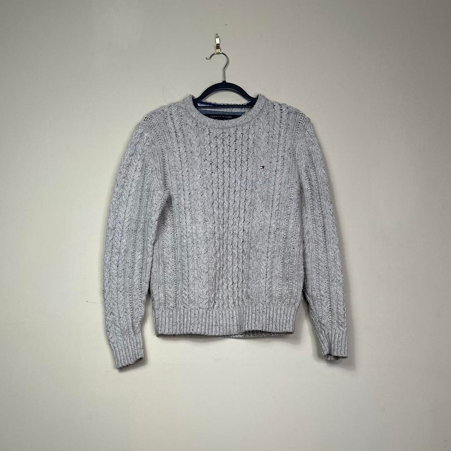 Tommy Hilfiger Off-White Cable Knit Sweater