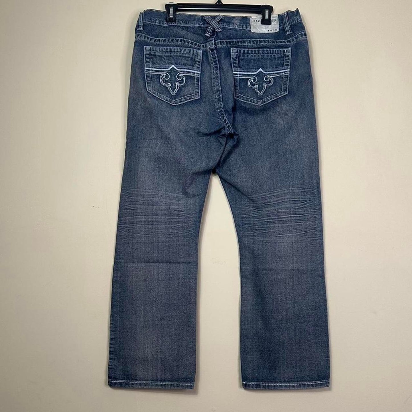 Vintage Raw Diamond Denim Jeans Size 36x30 - Great Fit