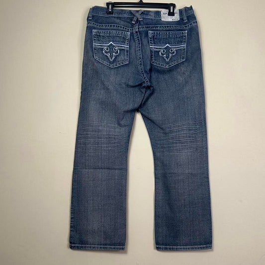 Vintage Raw Diamond Denim Jeans Size 36x30 - Great Fit