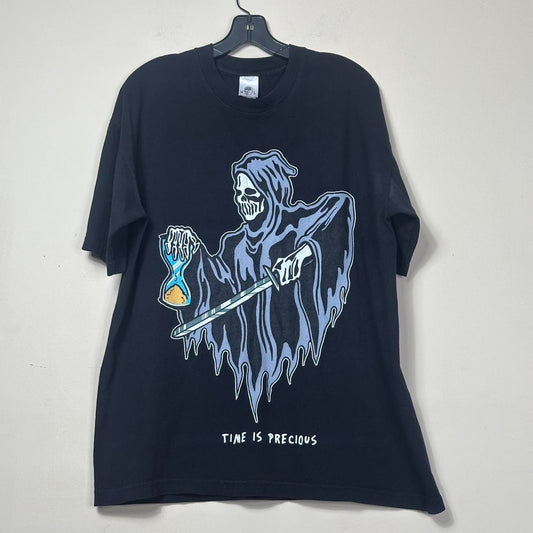 Warren Lotas Bootleg Grim Reaper Tee – “Time Is Precious”