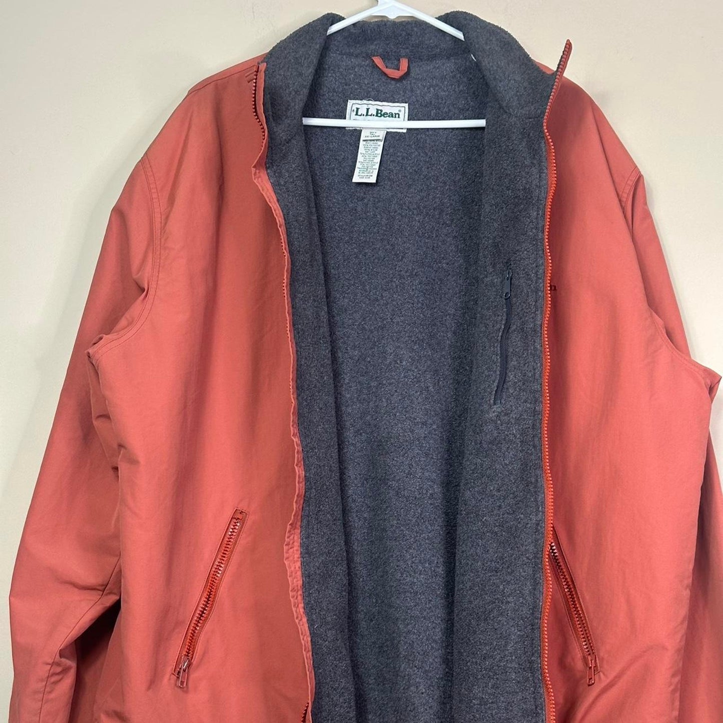 Vintage Burnt Orange LL Bean Winter Jacket
